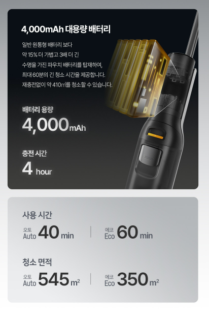 로보락 f25 ace 대용량 배터리