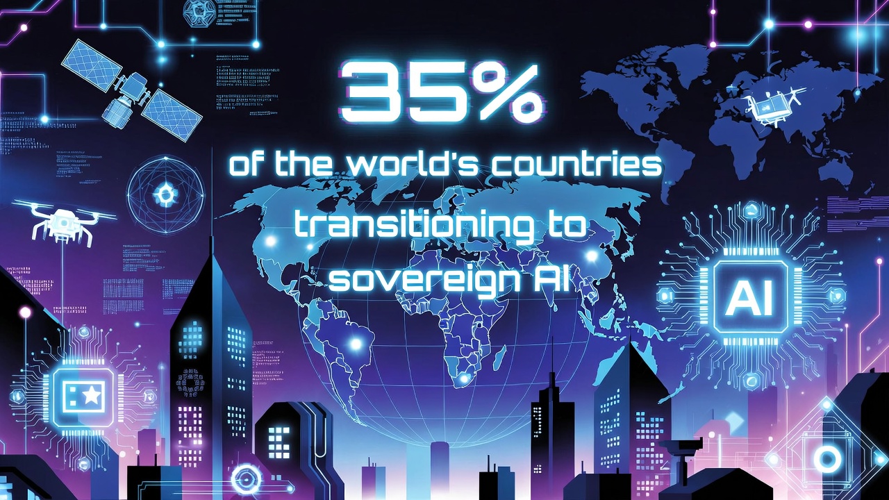 전 세계 35% 국가, '소버린 AI'로 전환 가속