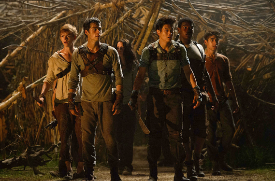 미로에 갇힌 남자 아이들