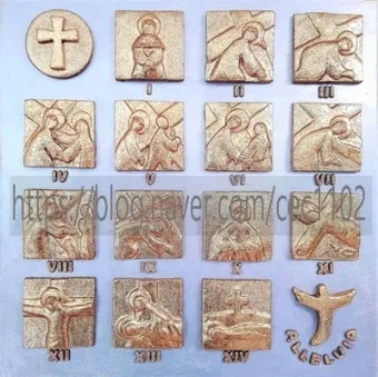 천주교 예수님 고난을 따라가는 십자가의 길 기도문 14처 전체_14