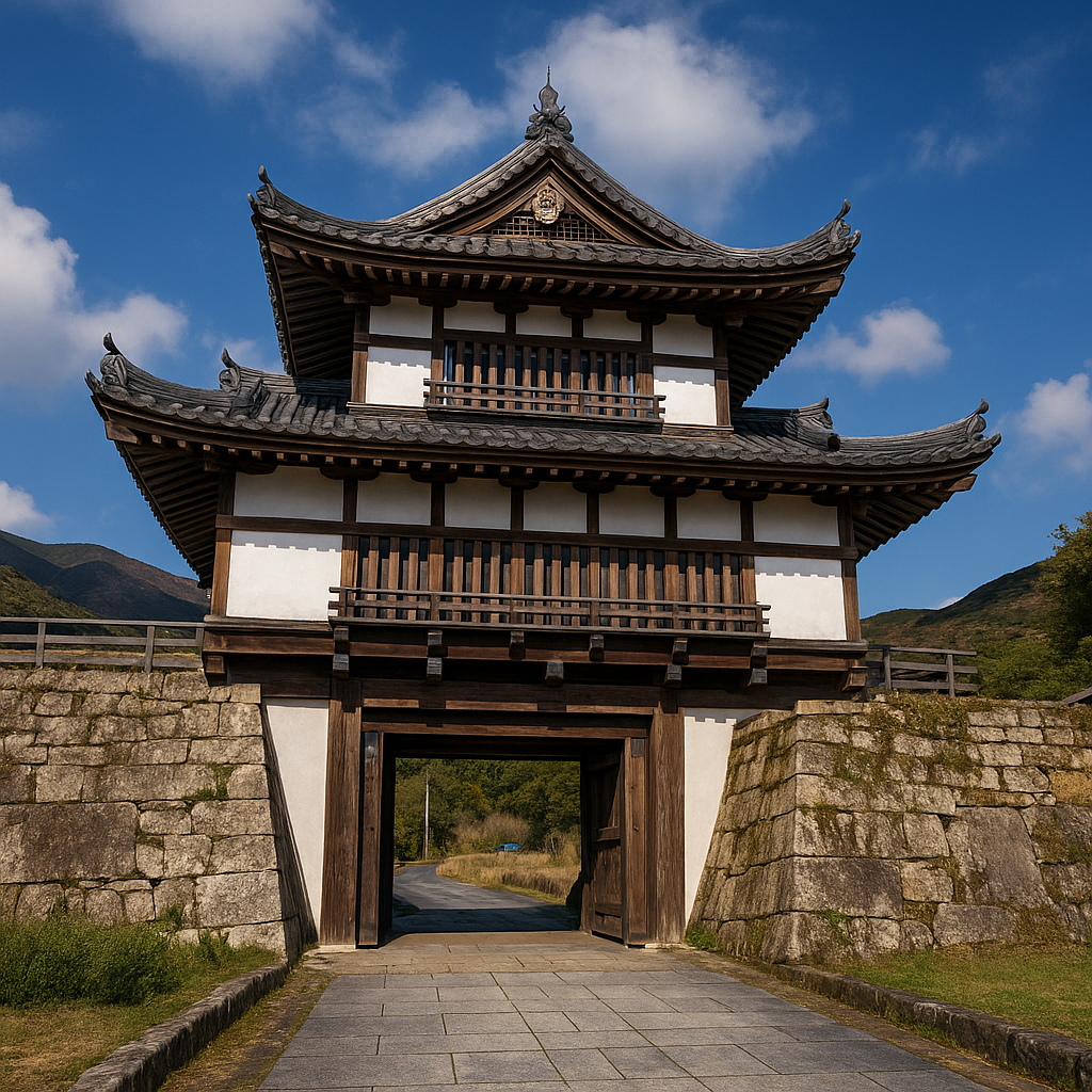 일본의 가네이시 성터 이미지