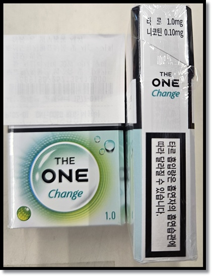 편의점 알바 편의점 담배 더원 임팩트(Impact)와 체인지(Change)의 맛과 향 스펙 특징 그리고 이름의 의미 정리