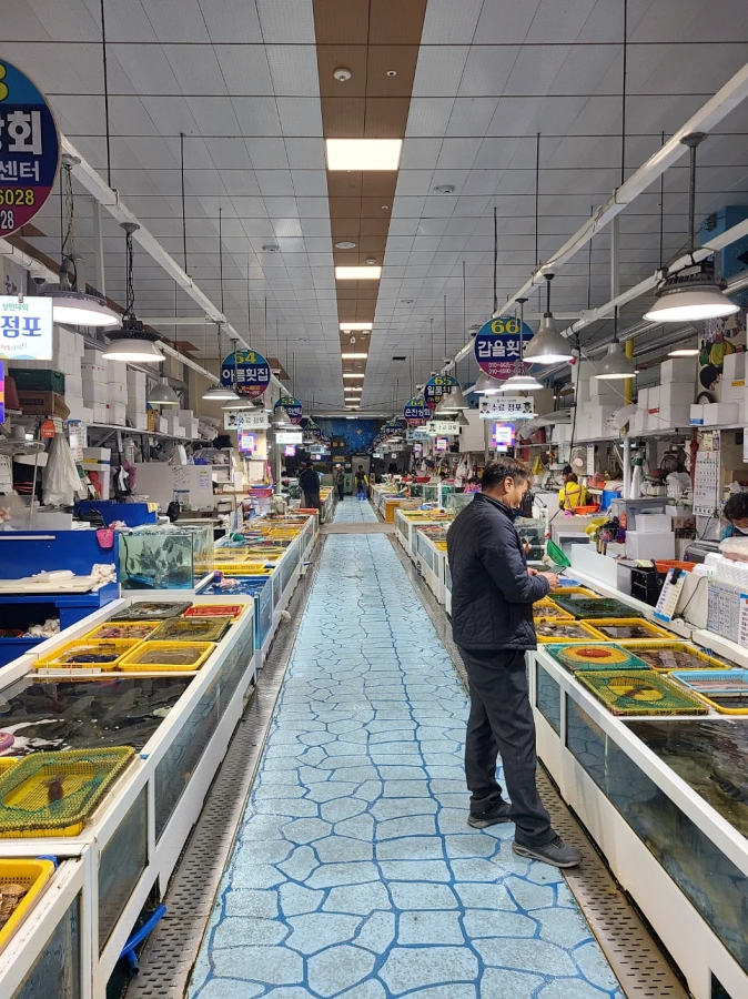 삼천포 용궁수산시장