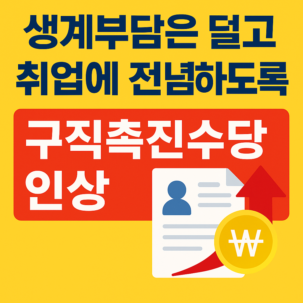구직촉진수당 관련 사진첨부