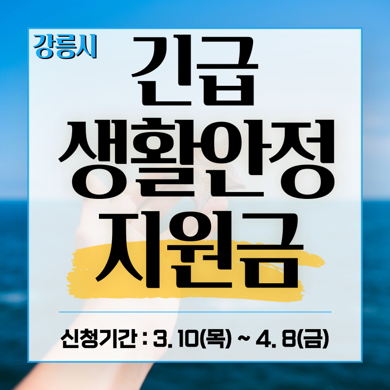 생활안정지원금