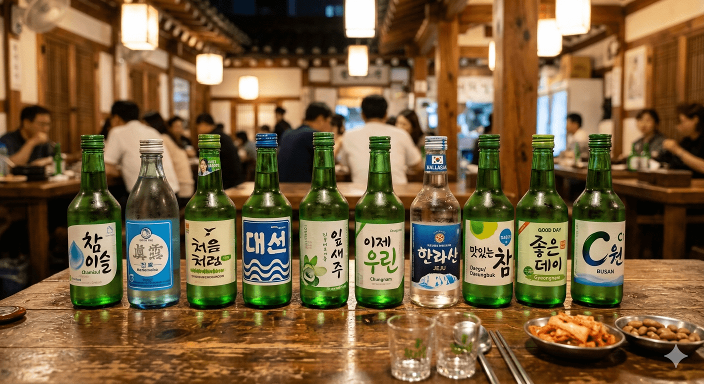 소주병이 초록색인 이유