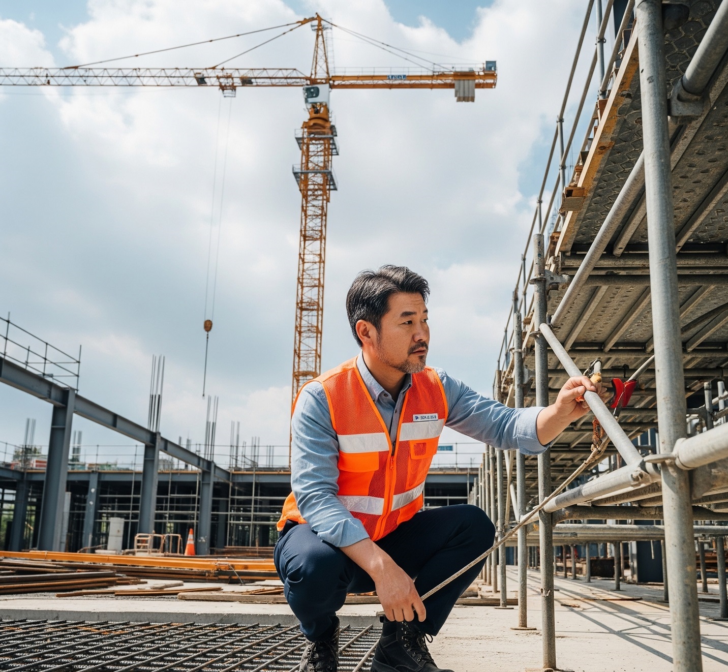 안전기술사가 일하는 모습