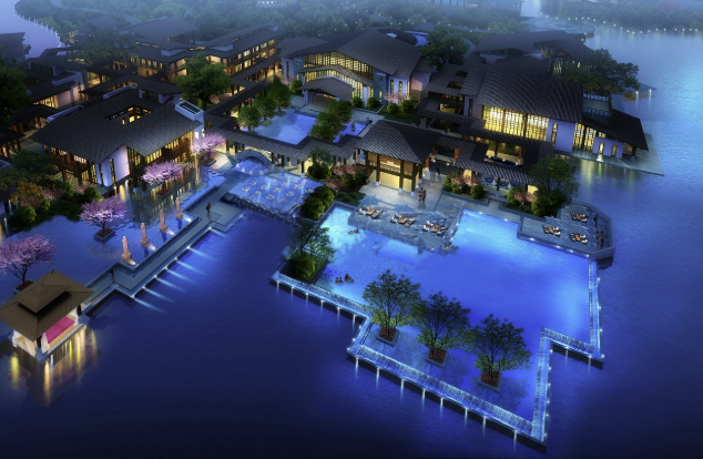 인천 송도 유럽형 스파단지 웰니스, 계획, 완공, 테르메 프로젝트, 웰빙스파