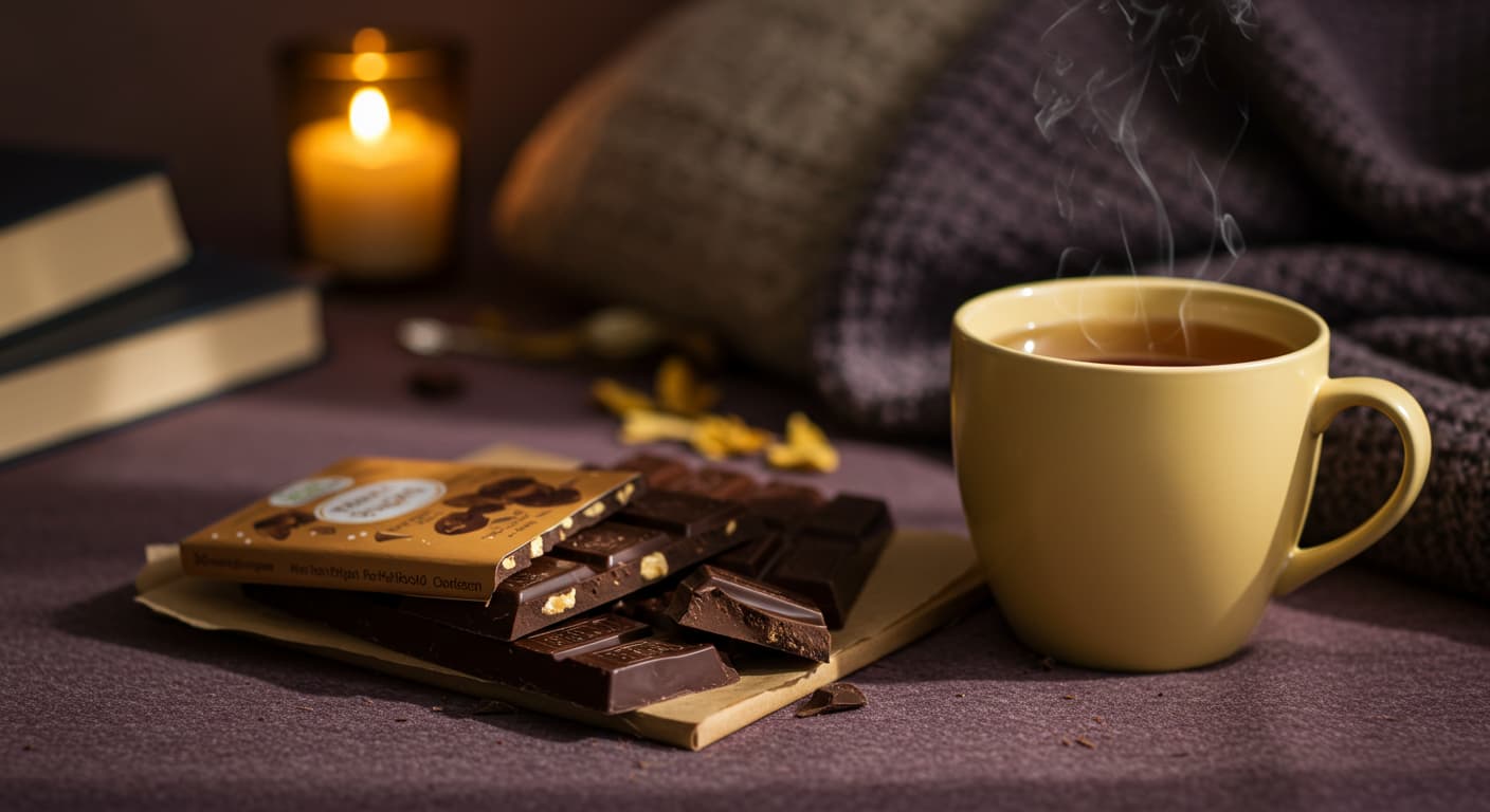 스트레스 킬러? 다크 초콜릿의 놀라운 '마음 안정' 효과 5가지!