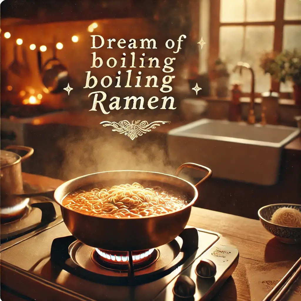 라면 끓이는 꿈 해몽