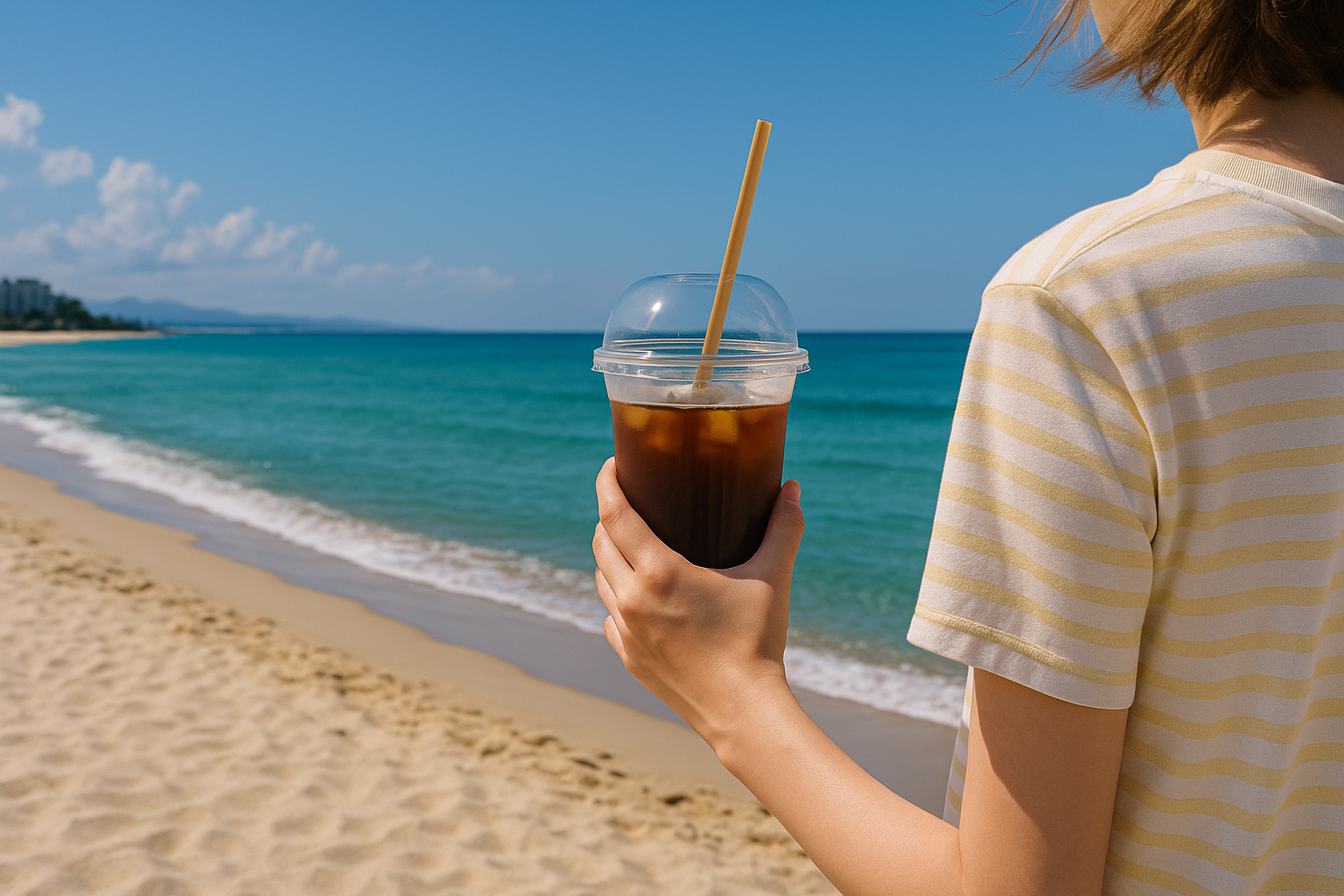 강릉 바다 + 커피거리 이미지