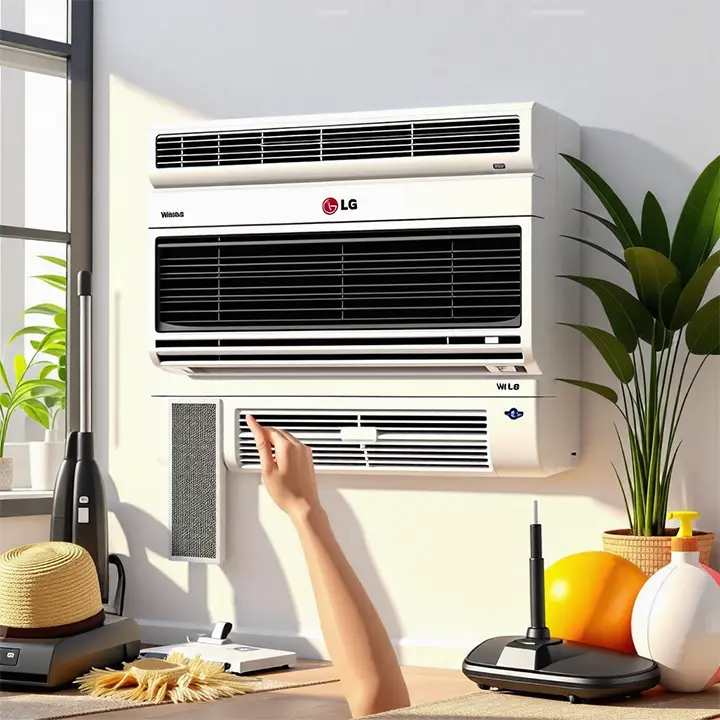 LG 휘센 에어컨 냄새 없애는 방법