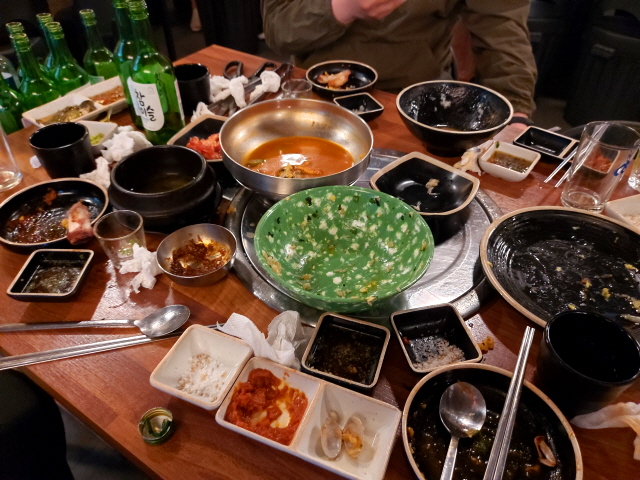 처참한 빈그릇들