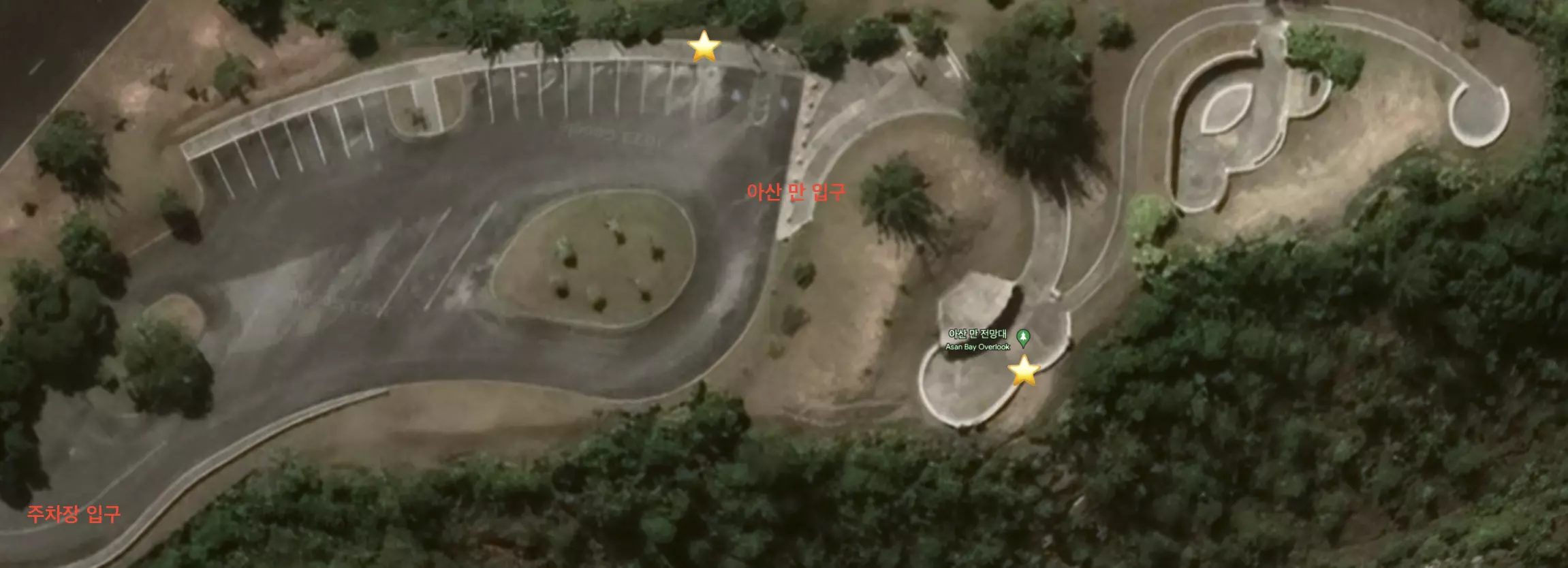 아산 만 전망대 별빛투어 위치