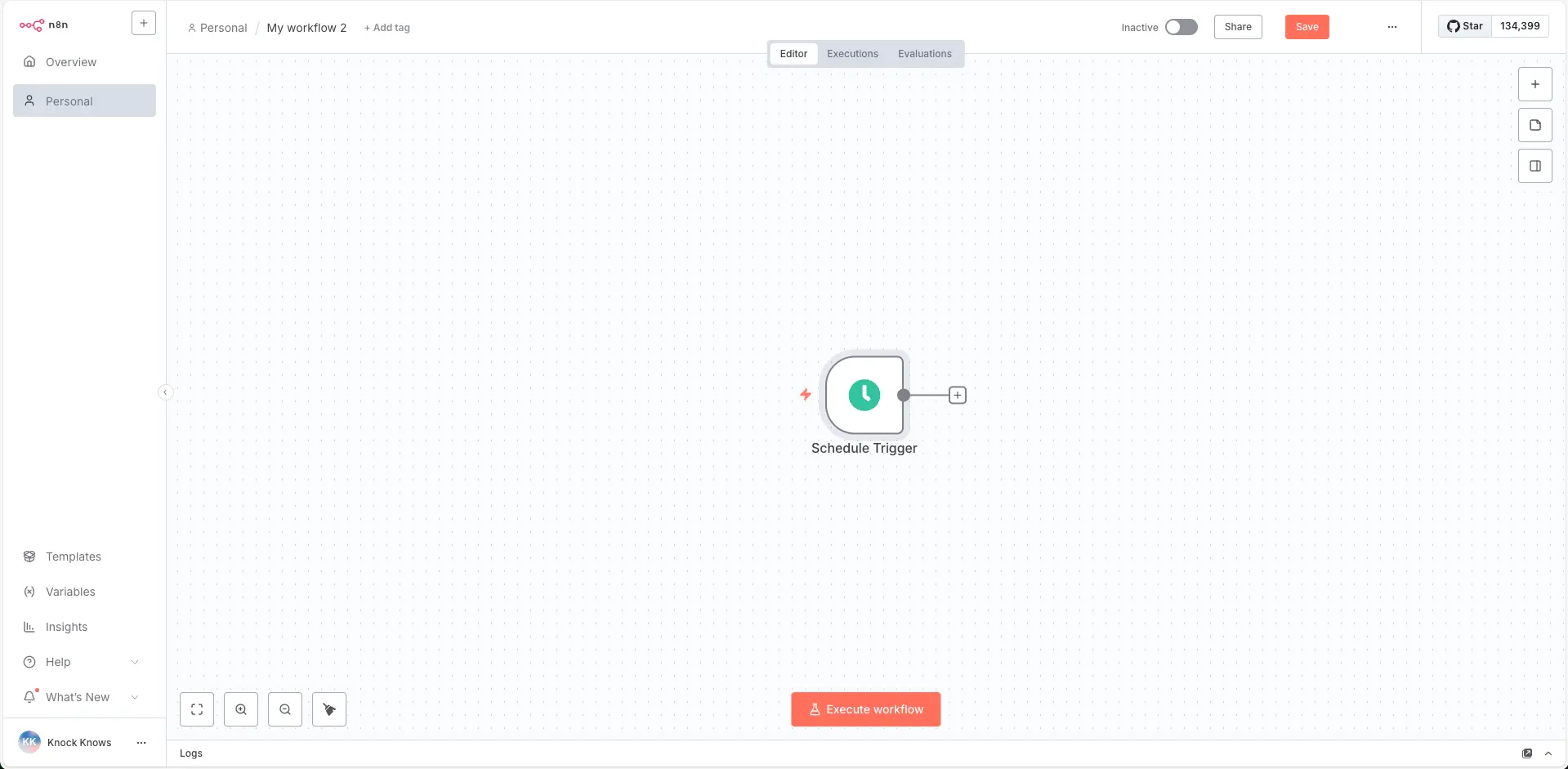 N8N Workflow Cron