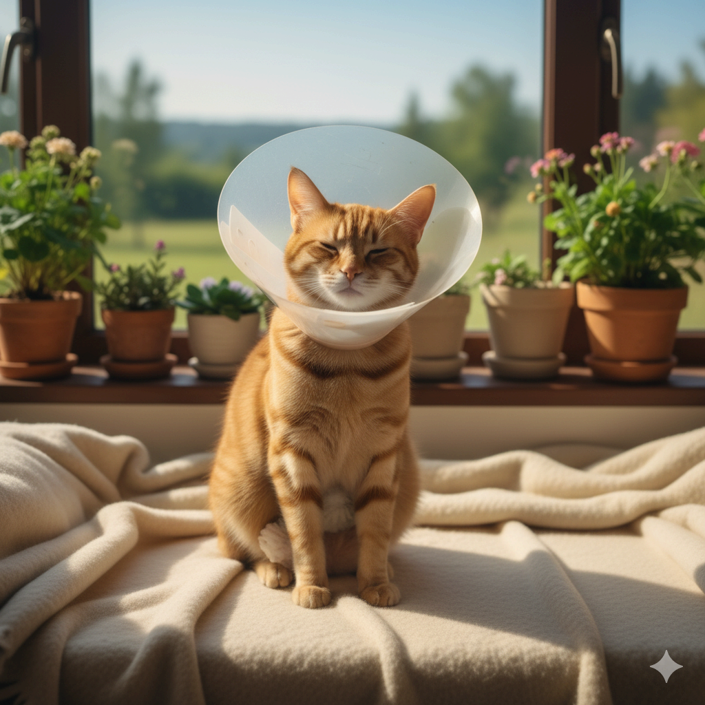 고양이 중성화 수술 후 관리법