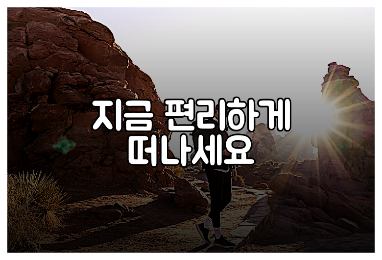 지금 편리하게 떠나세요