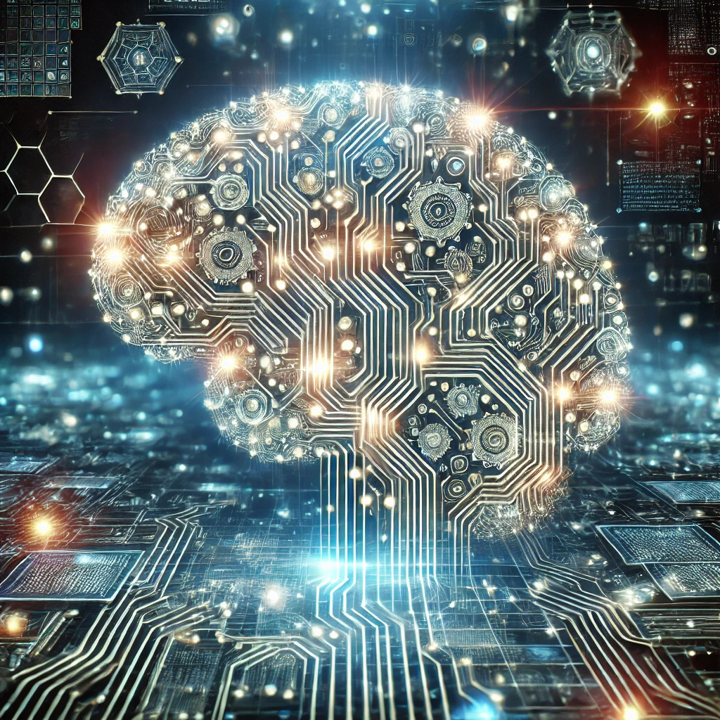 AI와 블록체인이 결합을 표현