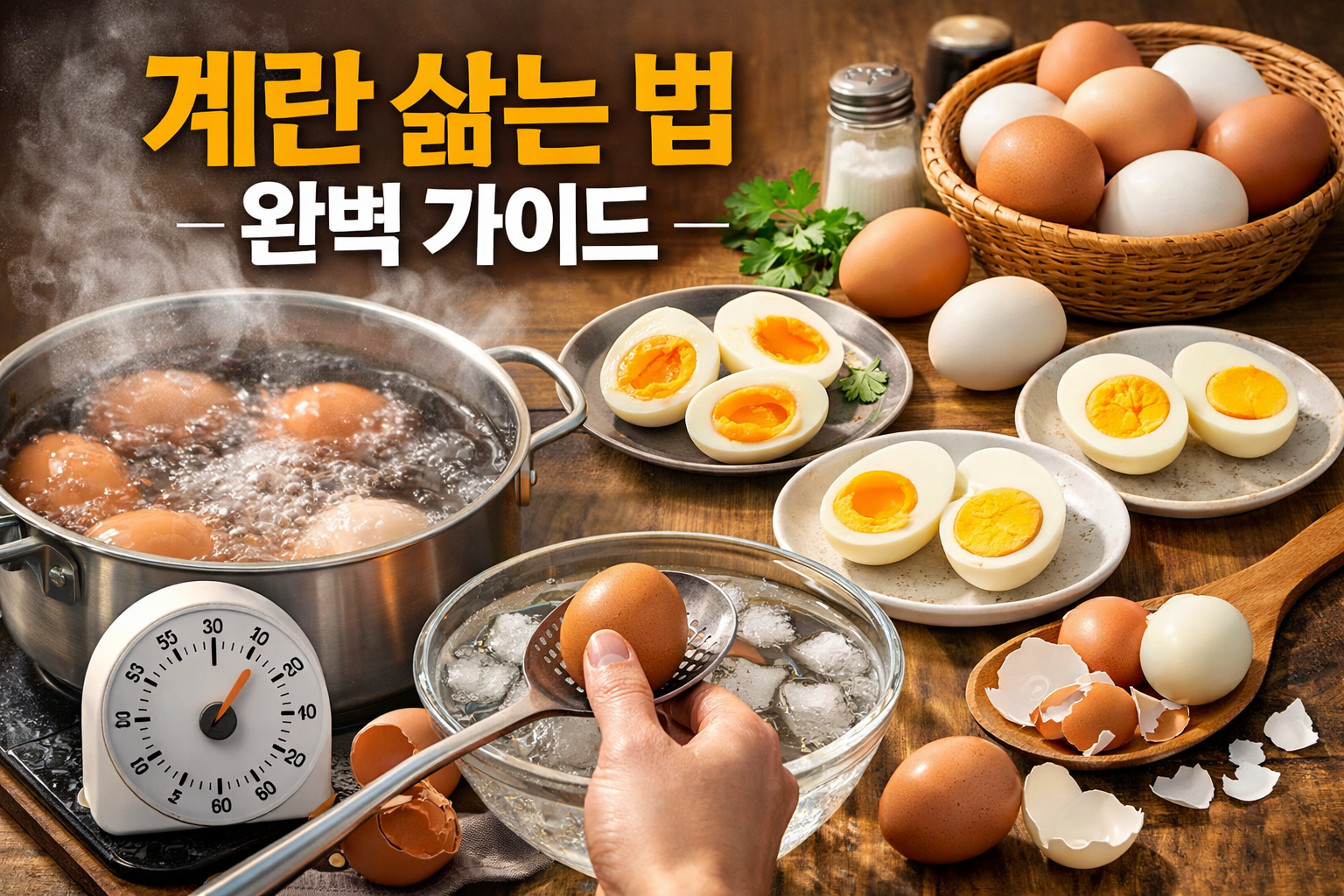 계란 삶는 법