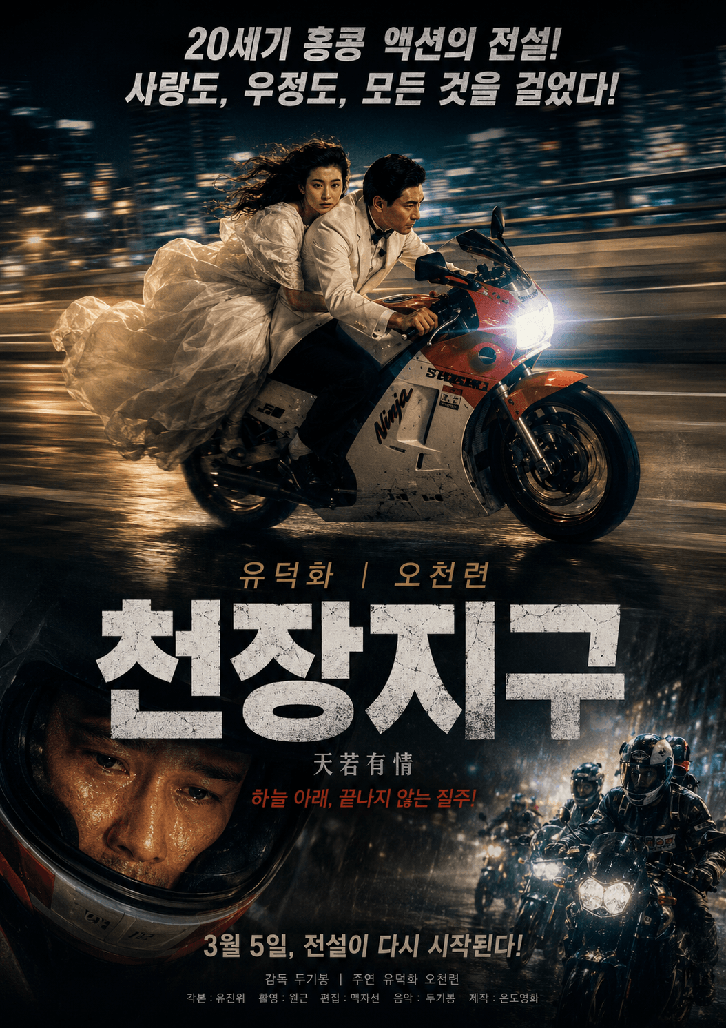 영화 천장지구의 유덕화, 오천련