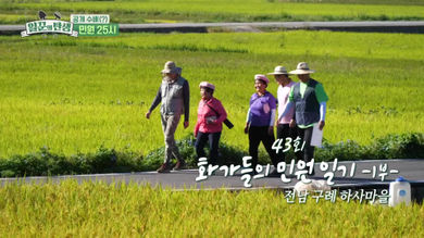 일꾼의 탄생 재방송 다시보기 - 안동 하회마을 41회 42회, 구례 하사마을 43회 44회