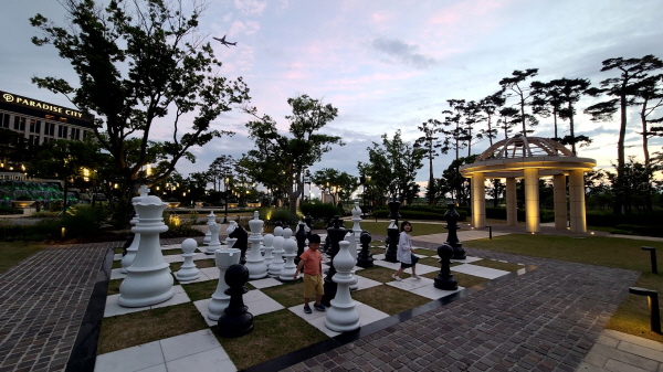 파라다이스시티 음악 분수