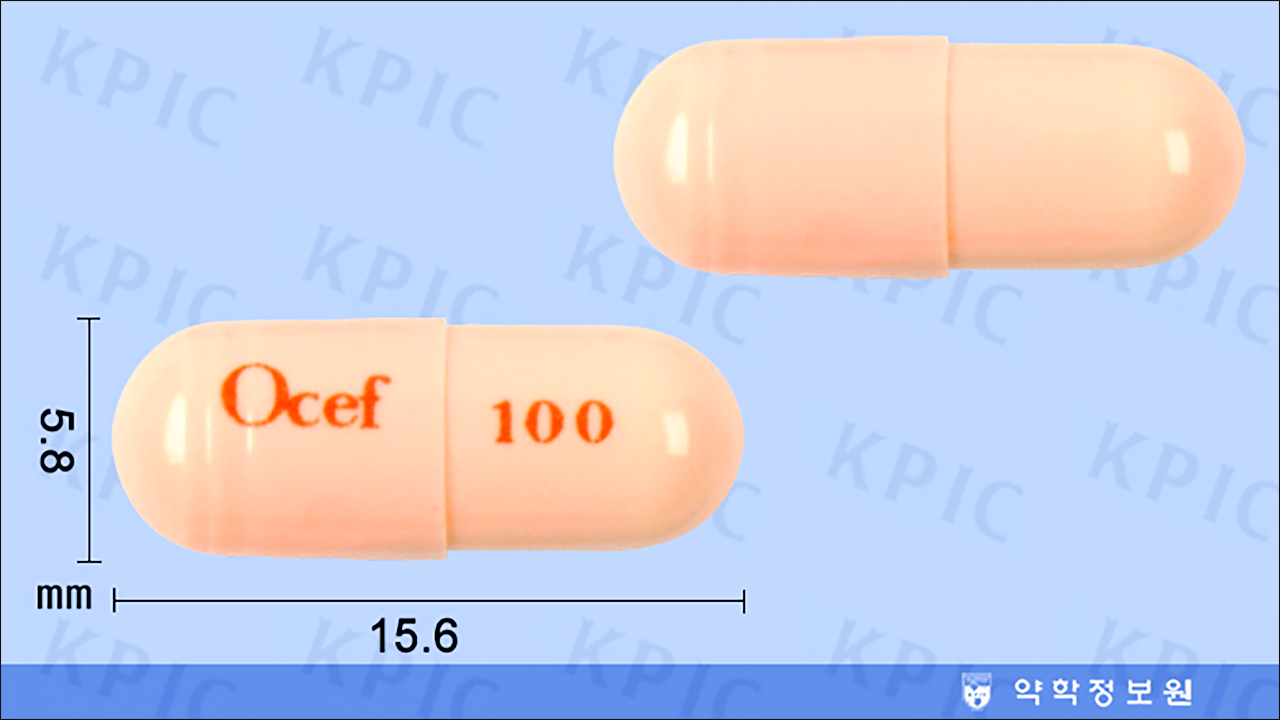 항생제 옴니세프캡슐 100mg (Omnicef Cap. 100mg)