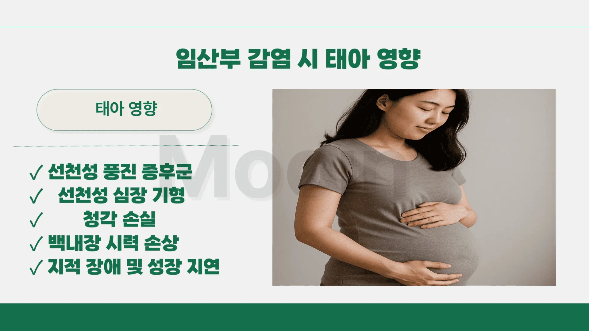 임산부 감염 시 태아 영향