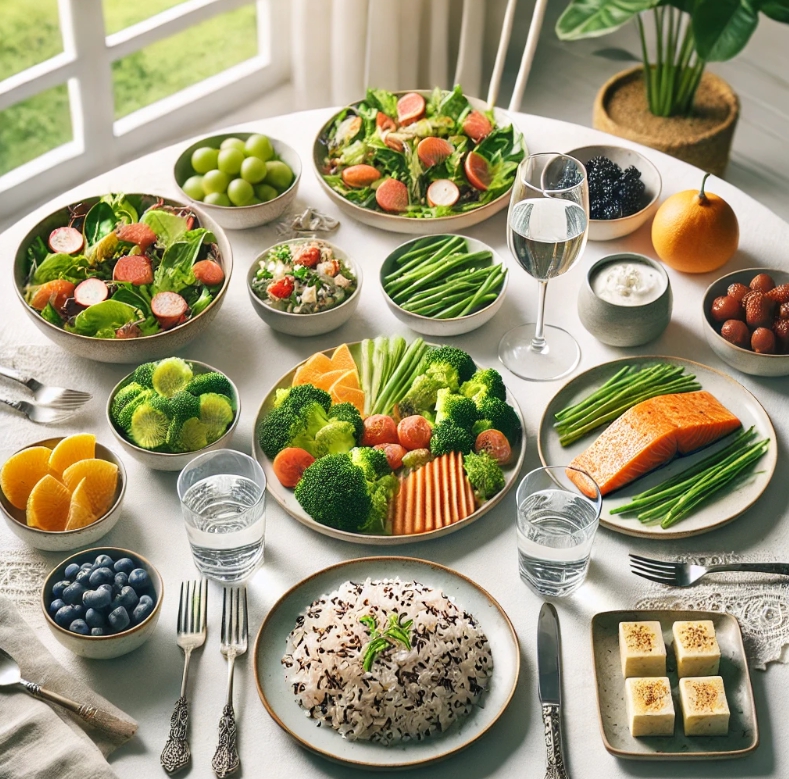 바나듐 쌀을 이용한 식단