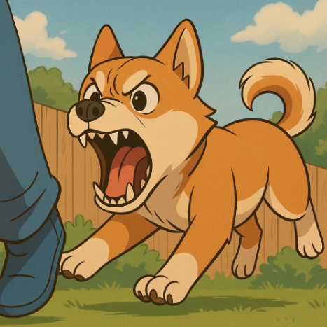 강아지 입질 관련 사진