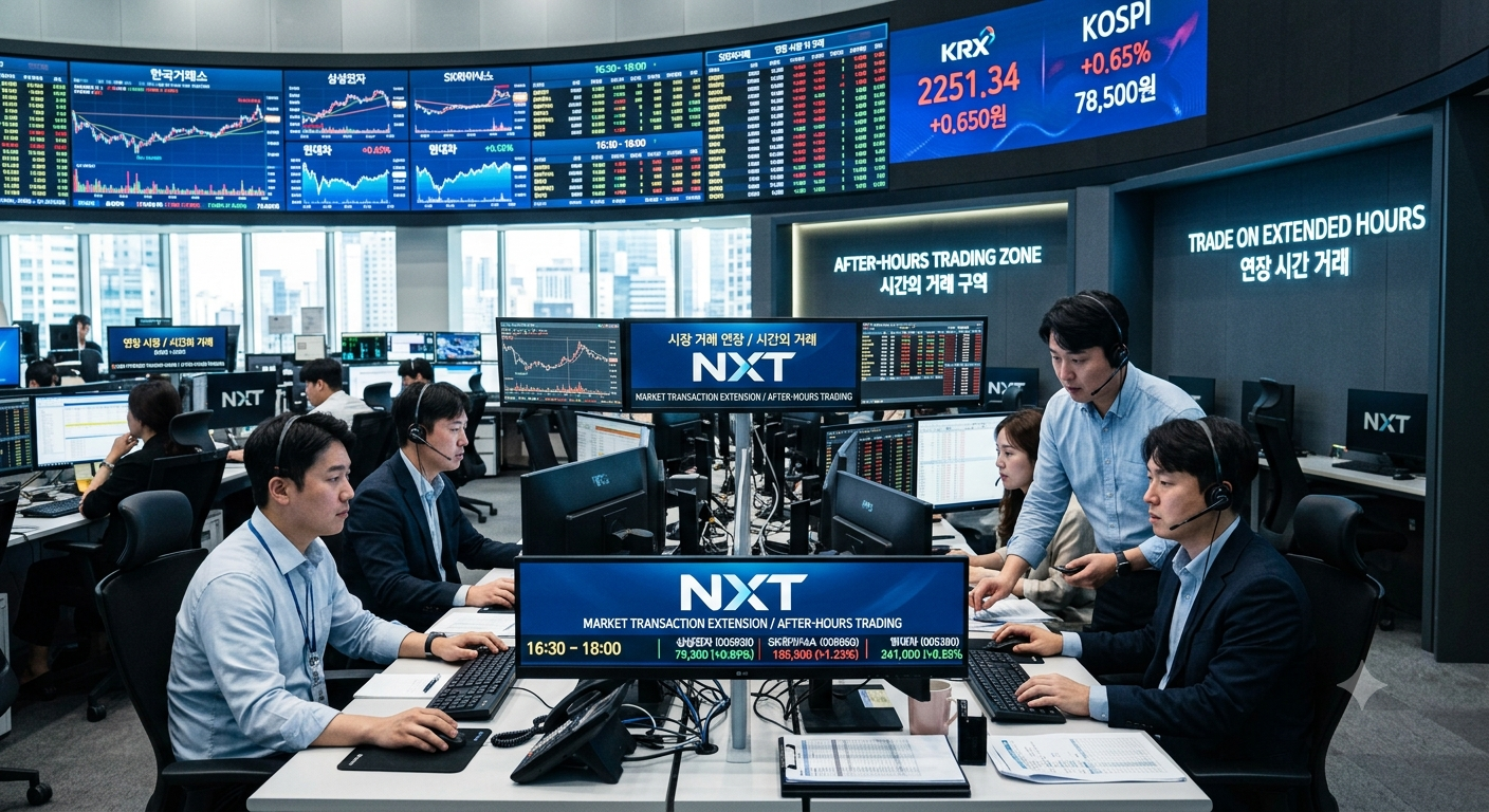 NXT 거래시간