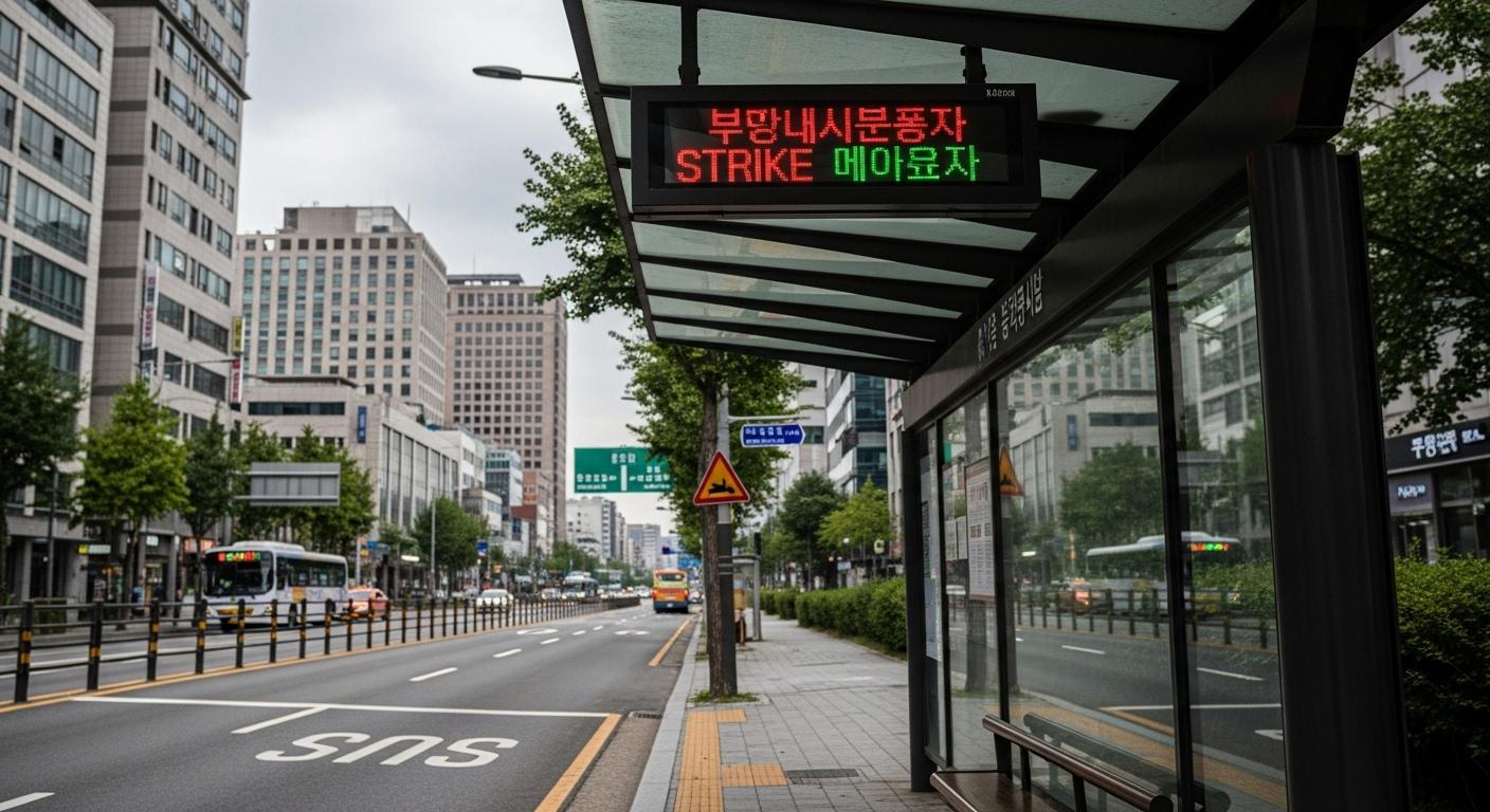 서울 버스 파업 철회