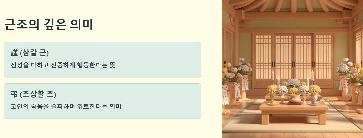 근조 뜻
