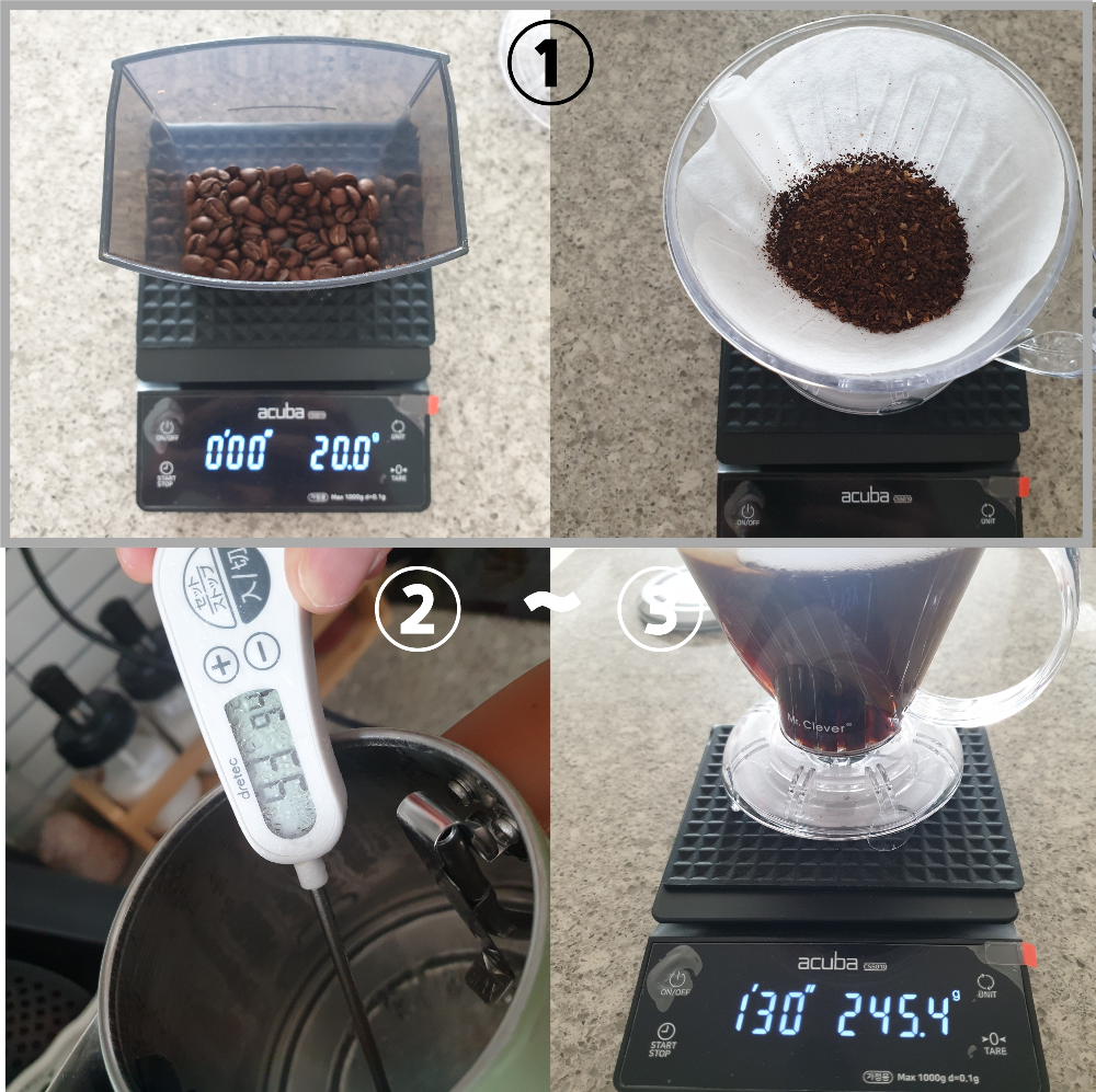 미스터 클레버 (Mr. Clever) : 손쉽게 커피를 추출할 수있는 드리퍼_커피 침출