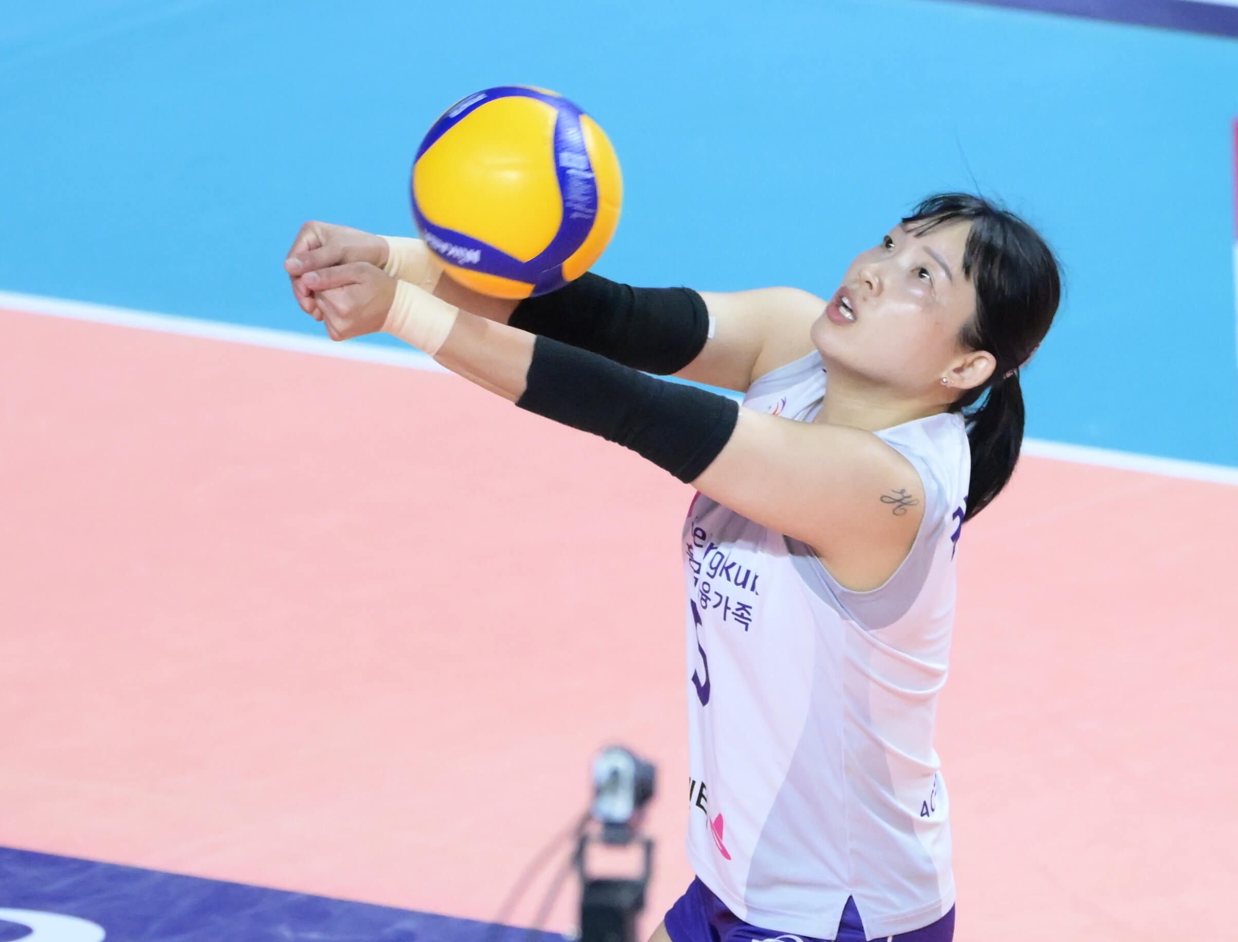 인천 흥국생명 리베로 김해란 은퇴식