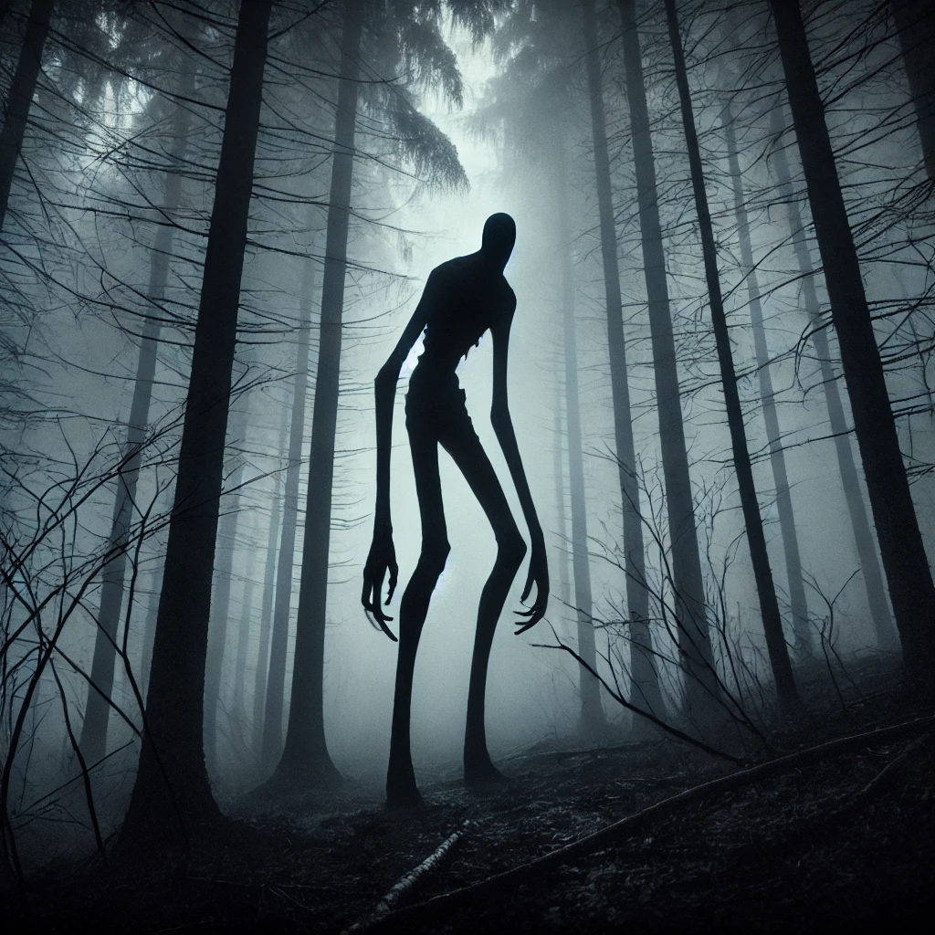 슬렌더맨 – 숲속에서 목격된 정체불명의 존재