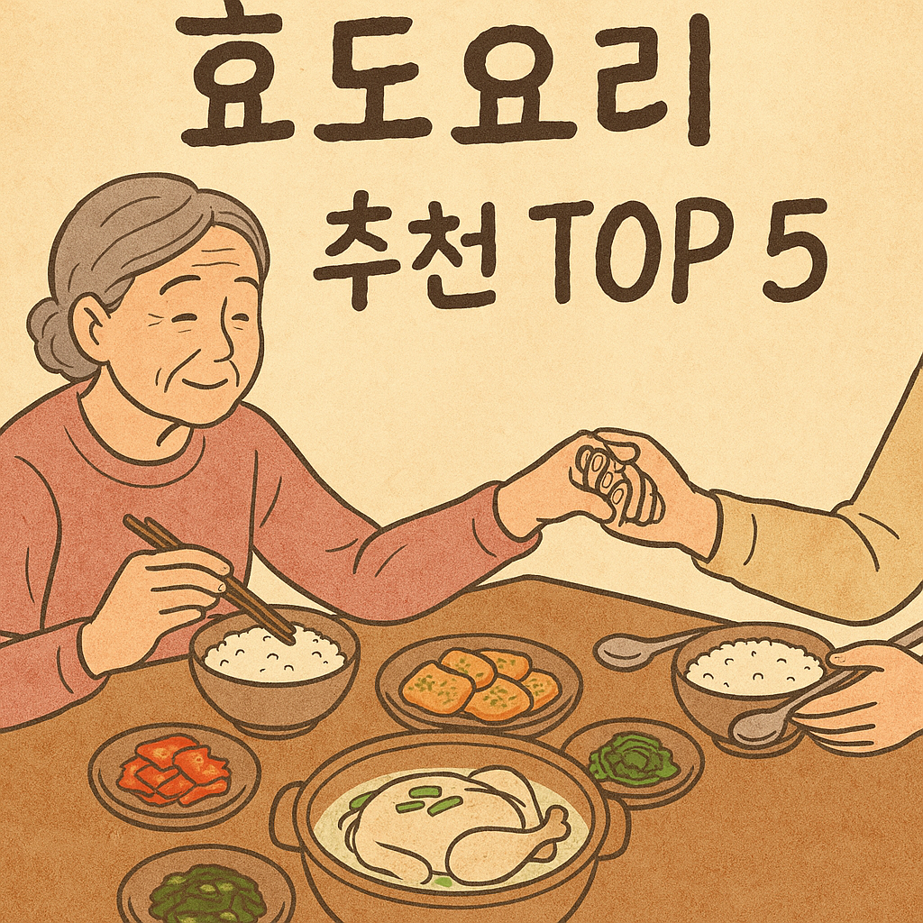 👵 효도요리 추천 TOP 5 🍲