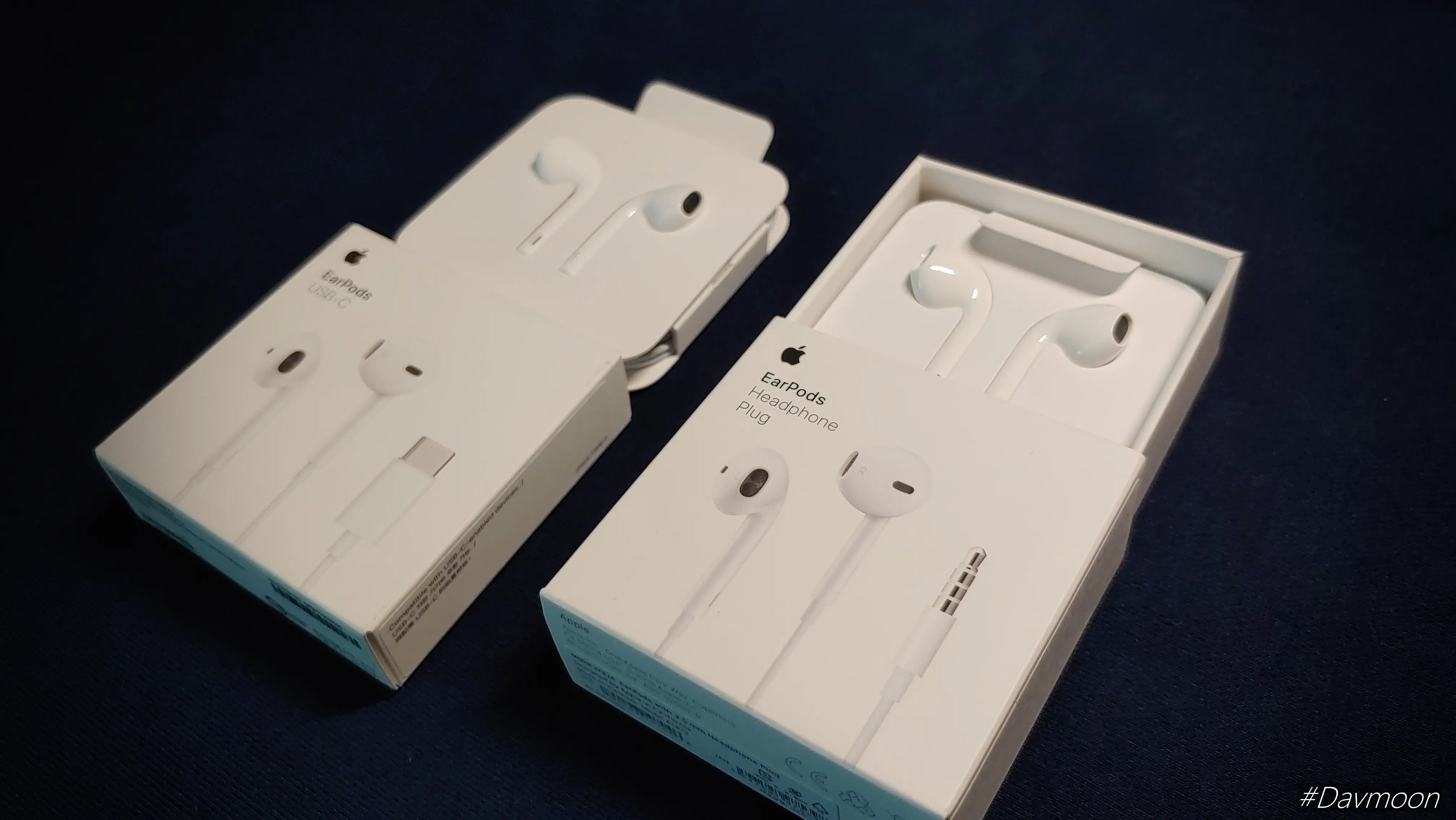 3.5 단자 이어팟 & USB-C 이어팟 비교