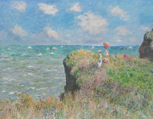 <푸르빌의 절벽 산책로>