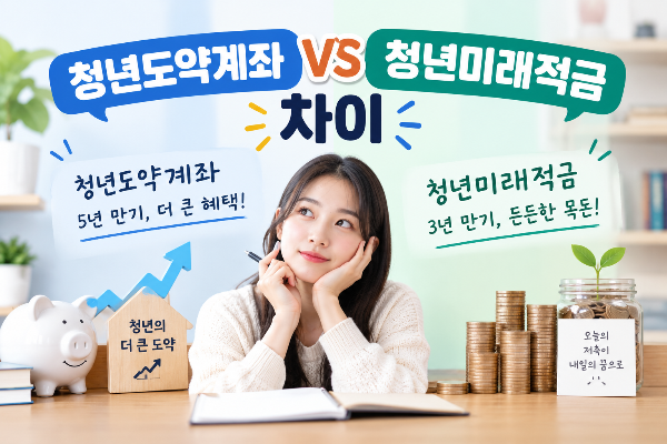 청년도약계좌 vs 청년미래적금 차이
