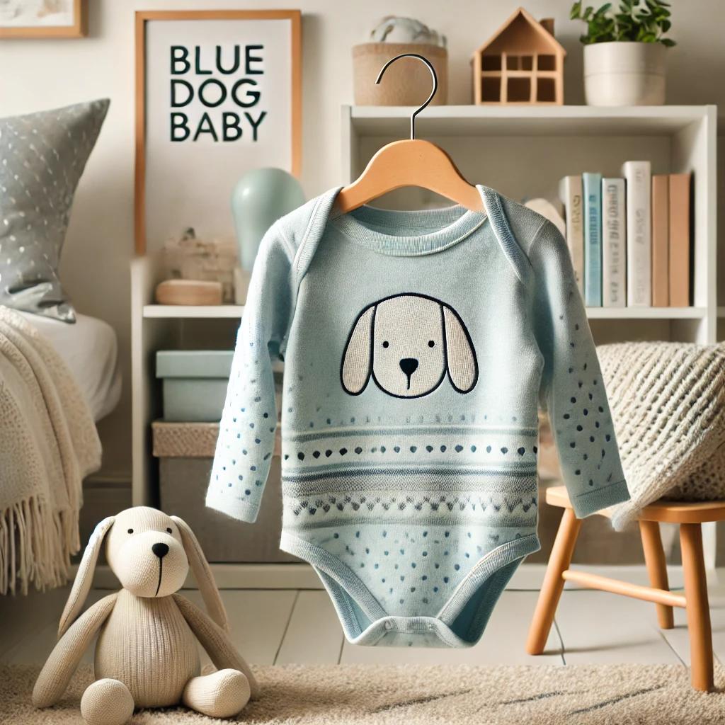 블루독 신생아 내복