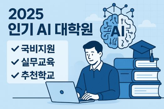 2025 인기 AI 대학원 (국비지원, 실무교육, 추천학교)