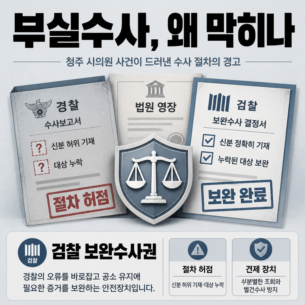 부실수사, 왜 막히나