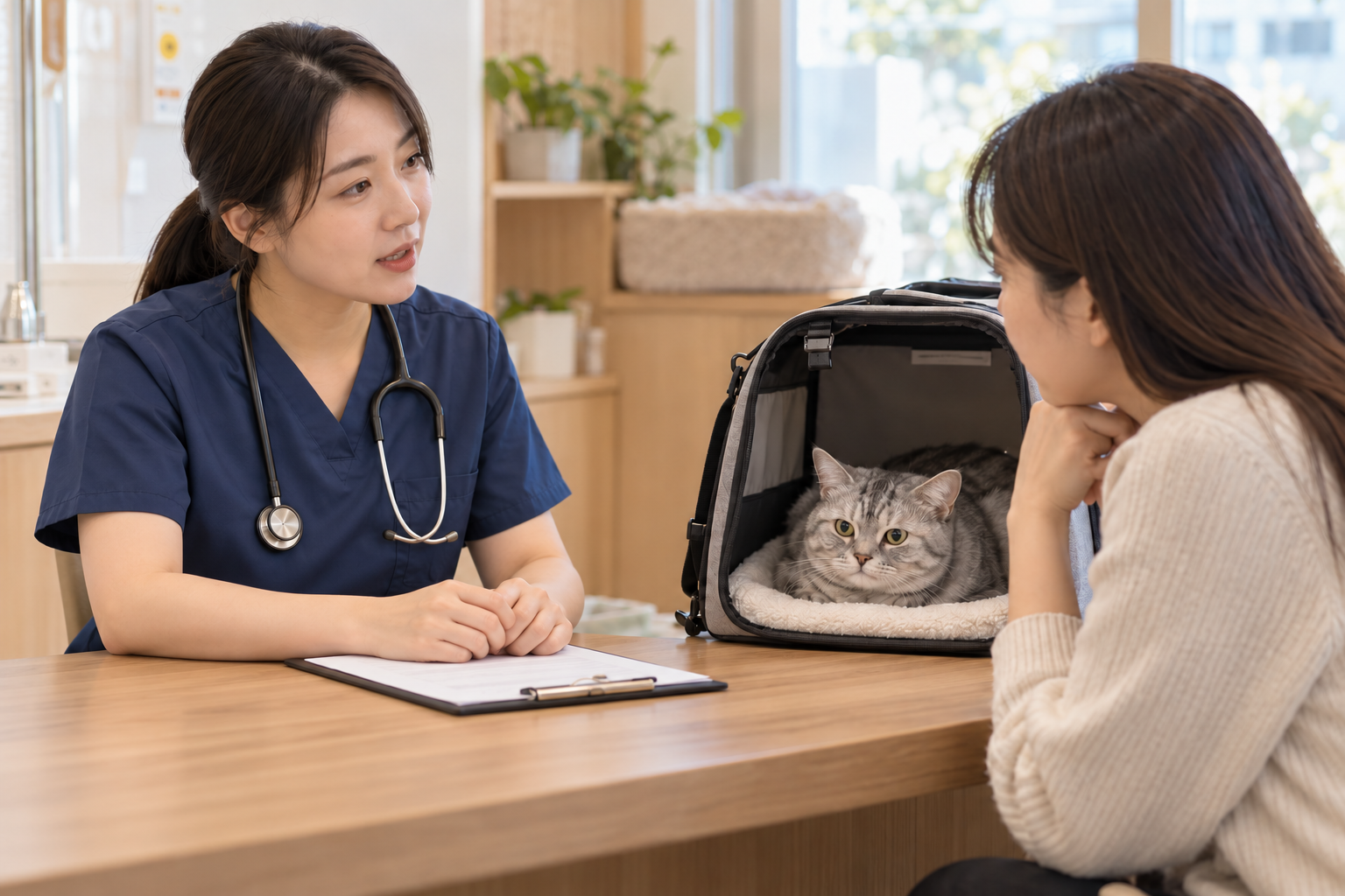 고양이 구내염과 발취여부