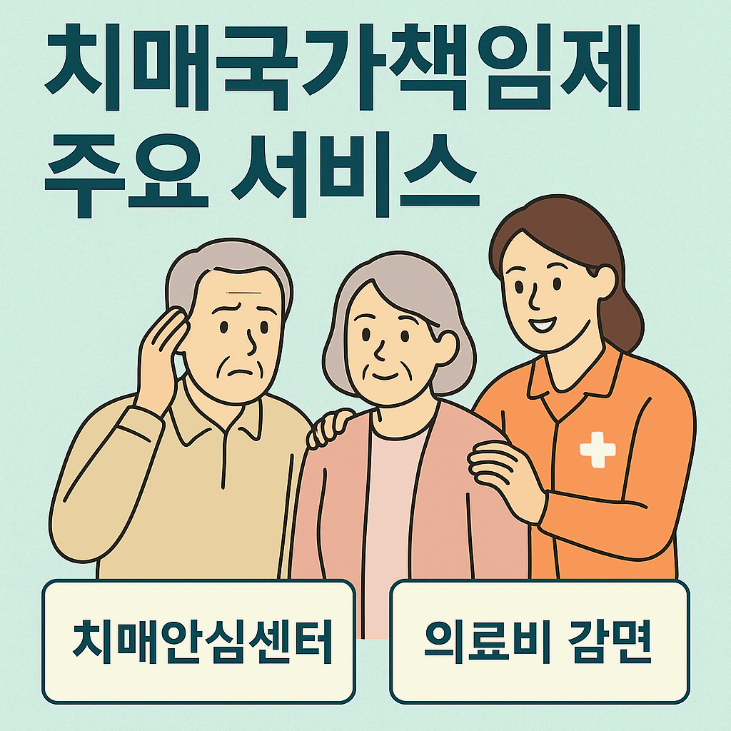 치매국가책임제 주요 서비스와 치매안심센터 지원 구조 총정리