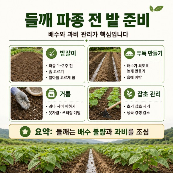 들깨 파종시기