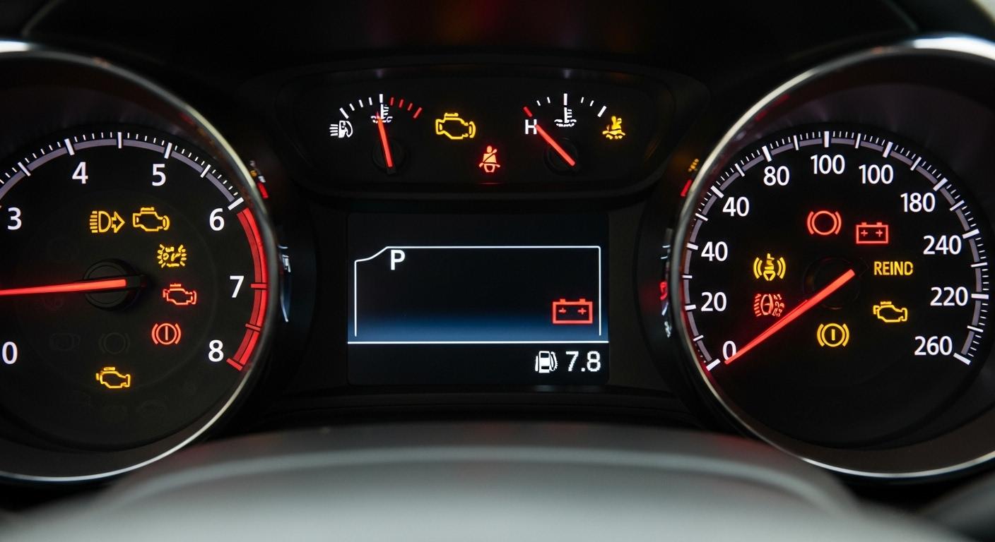 쉐보레 자동차 경고등 종류