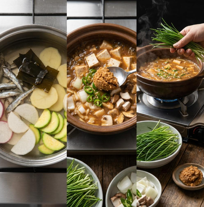 달래 된장찌개 맛있게 끓이는 방법 확인하기