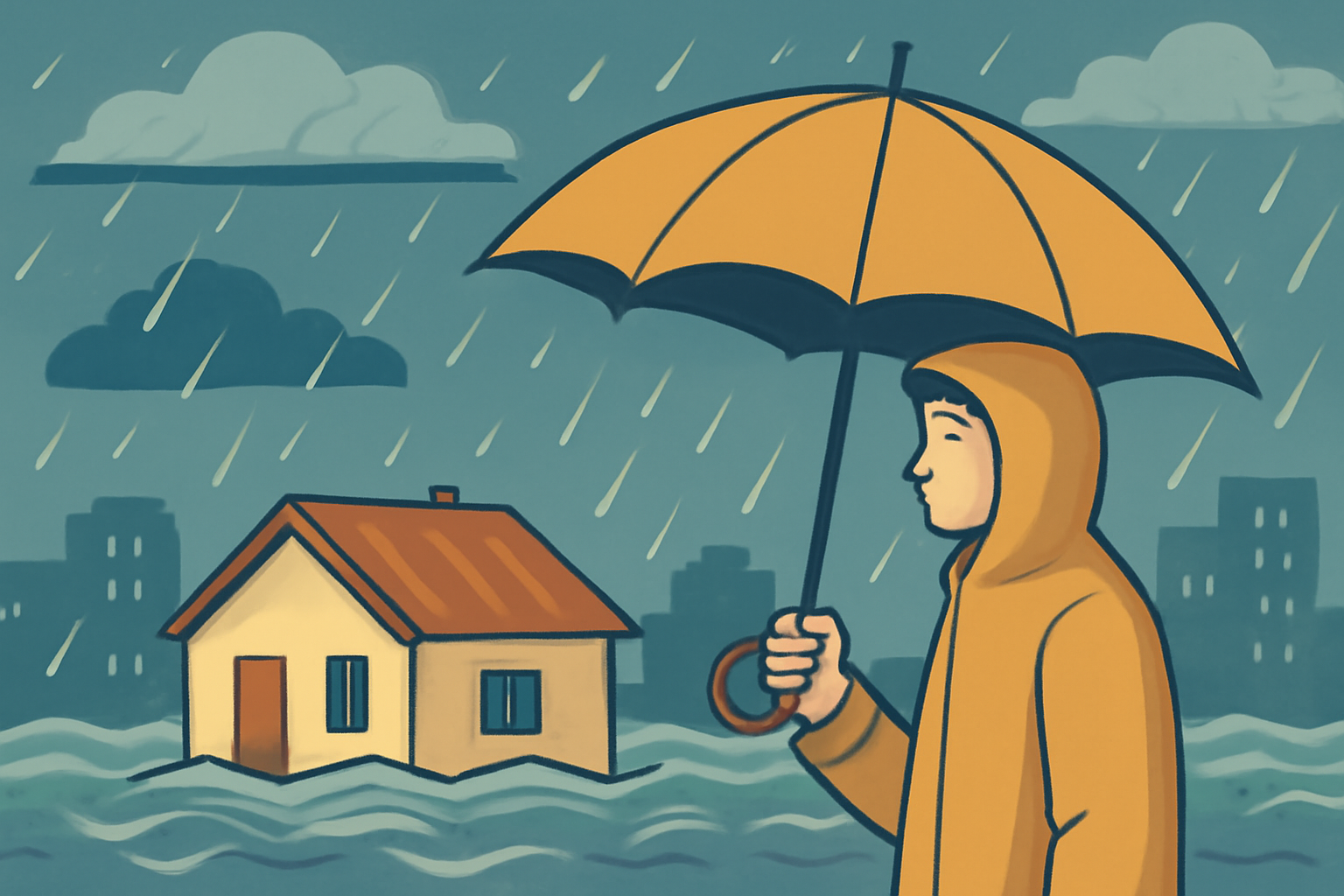 집중호우 대비법 : 피해를 최소화하는 10가지 방법 관련 사진