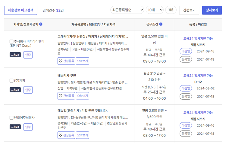 제품디자인기사-채용정보